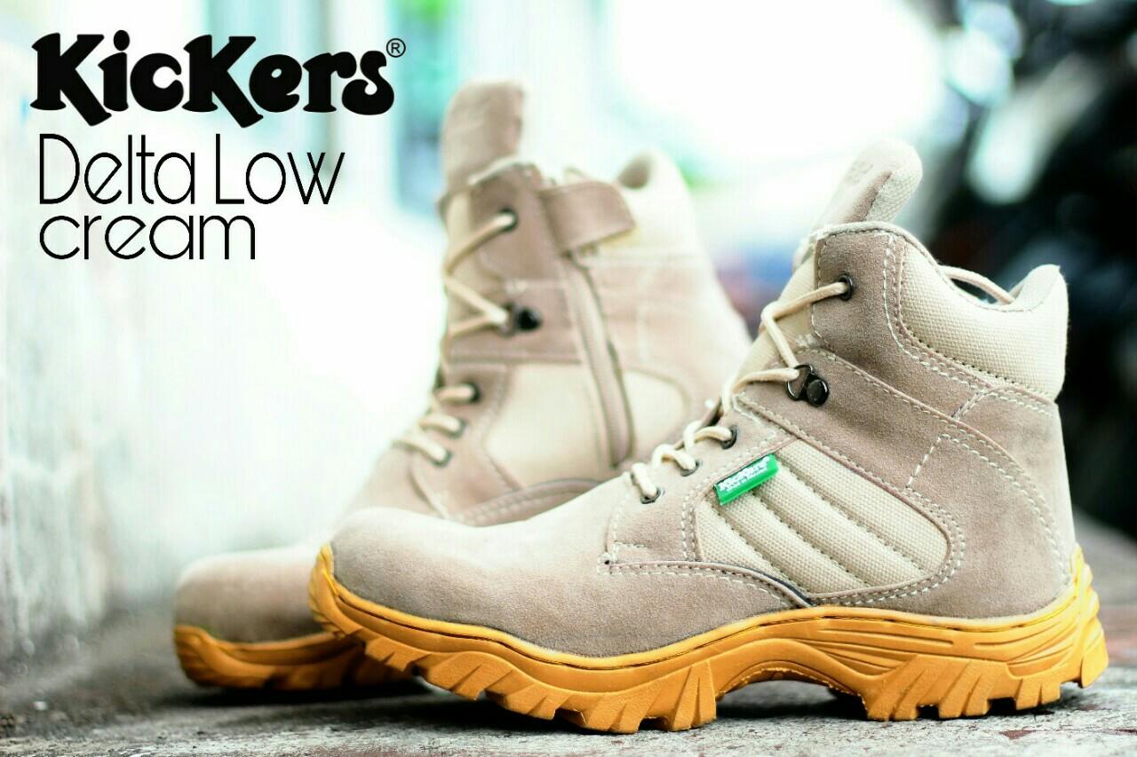 Sepatu kickers - Sepatu Safety Boots Pria & Wanita Tracking Elda Cat Ujung Besi / boot safety / sepatu kickers / sepatu casual / sepatu kasual pria /sepatu boots / sepatu boot suede kickers 2190