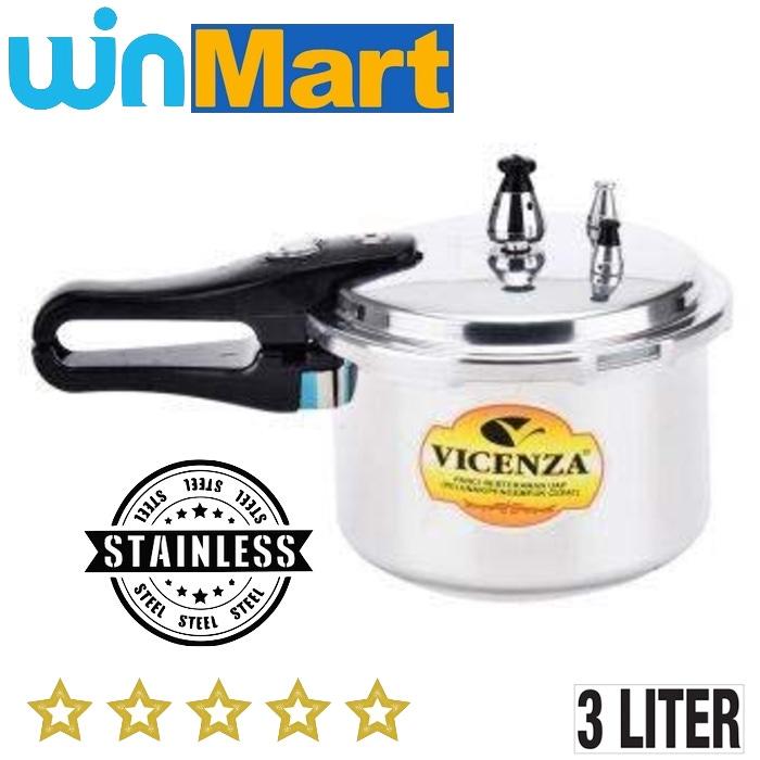 Mellius Presto Cooker Vicenza Pressure Cooker / Panci Bertekanan Uap 3Liter