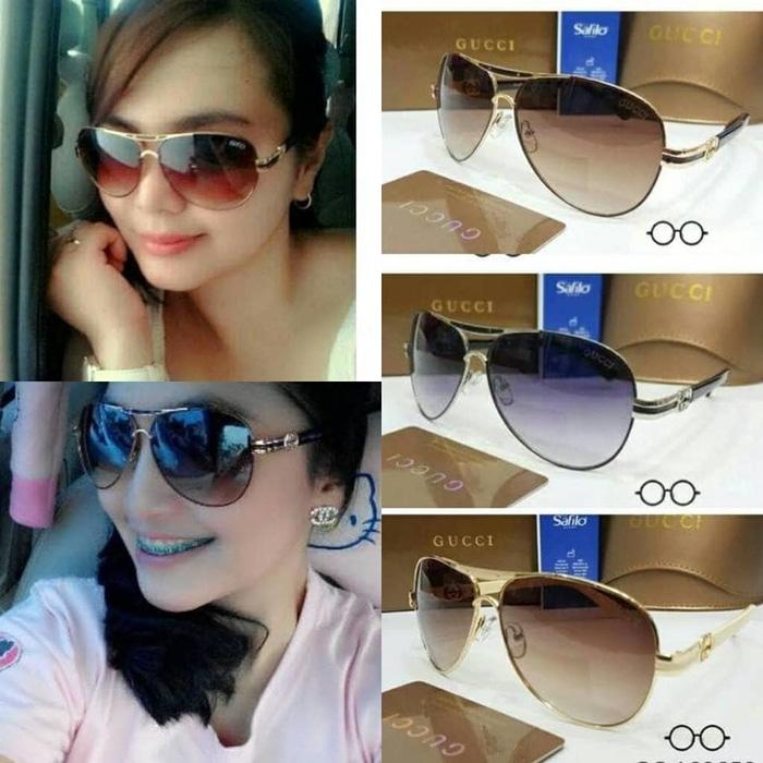 Kacamata Wanita Elegant / Gucci HK608 + Lensa anti Uv Protection