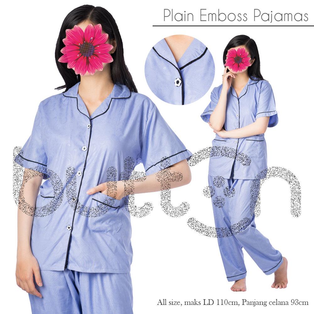 Baju Santai ( All Size ) Baju Tidur Wanita Lengan Pendek Bahan Satin Premium