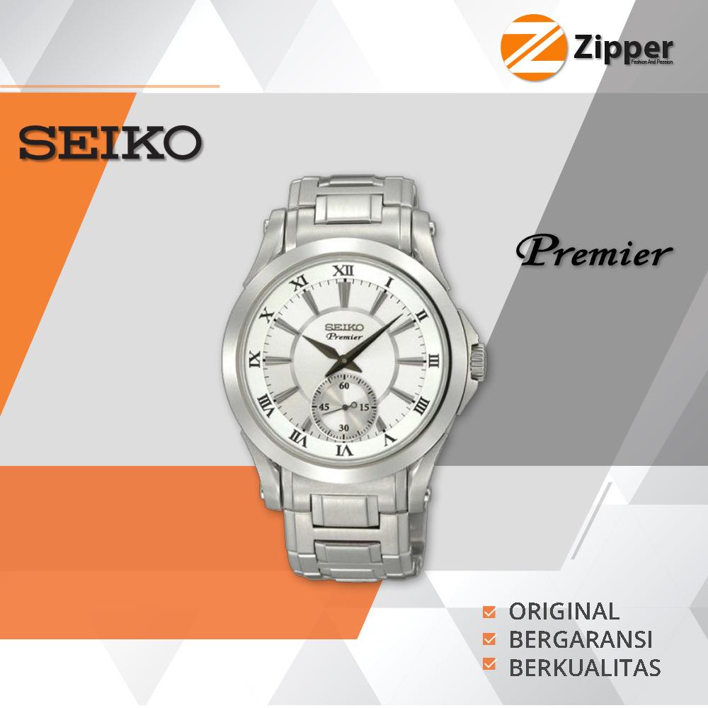 Seiko Premier Jam Tangan Pria - Tali Stainless Steel - SRK Series
