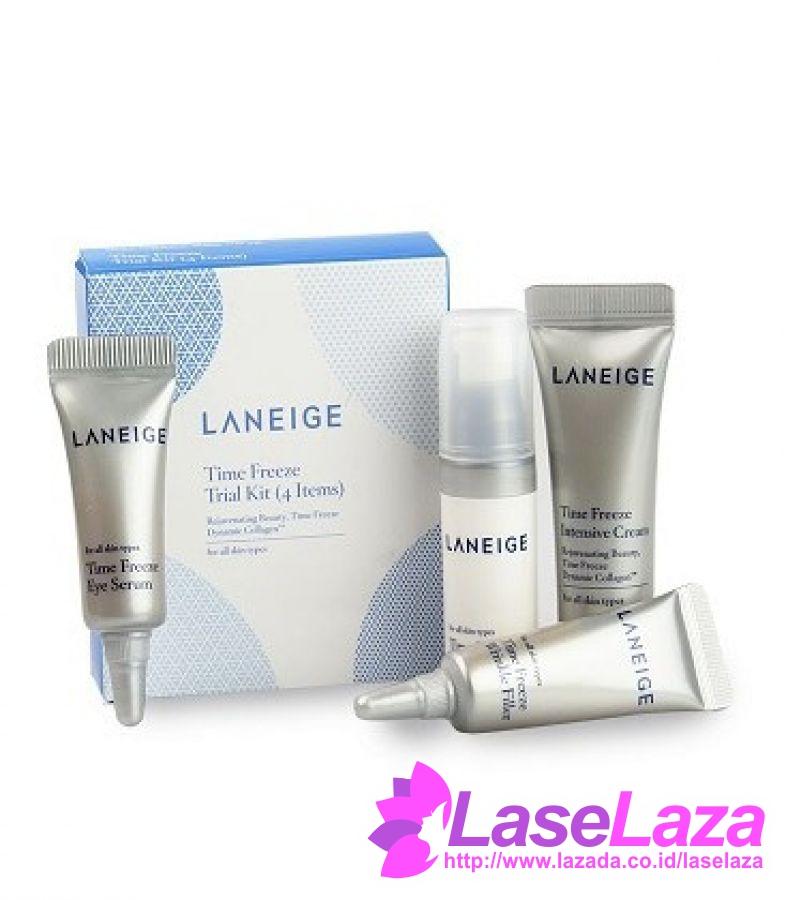 LANEIGE Time Freeze Trial Kit 4 items Paket Perawatan Wajah Terlaris