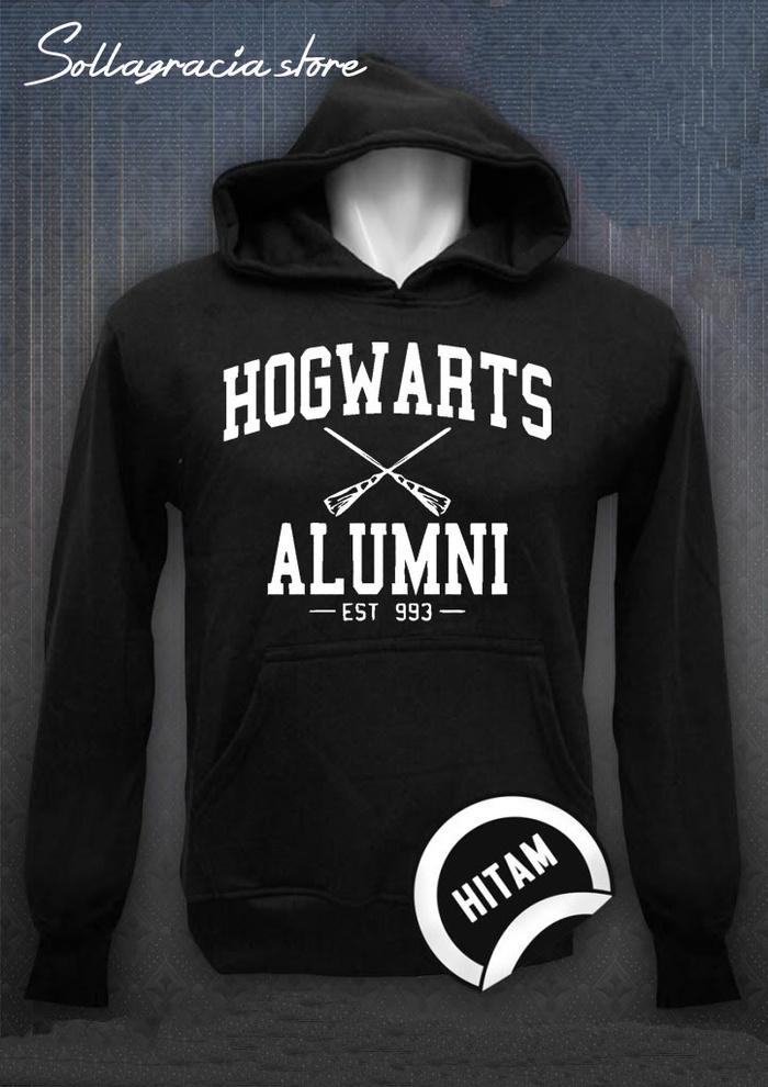 JAKET SWEATER HOODIE JUMPER HOGWARTS ALUMNI