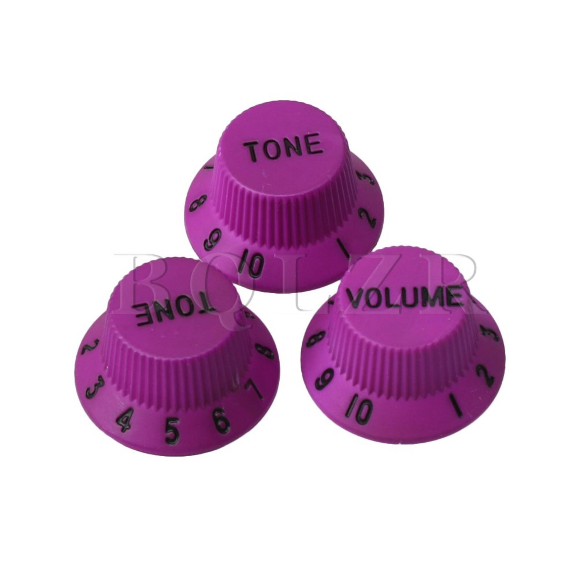Plastic48/50/52 Mm Penutup Pickup Untuk Gitar Elektrik Set 3 Ungu Januari 2019 - 3 Plastic48/50/52 Mm Penutup Pickup untuk Gitar Elektrik Set 3 Ungu - 3