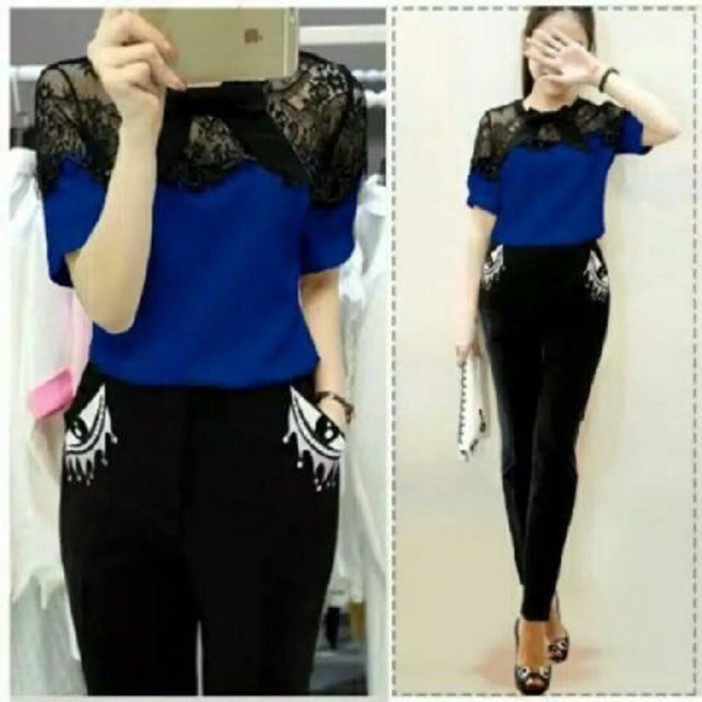 Vshop91jkt - Setelan eye Panjang St eye PJ Pakaian setelan Wanita Baju Setelan Baju brukat Blouse Brukat Blouse Polos Blouse Korea Baju Anak Syari Anak Celana Panjang Kemeja Kerja Syari dewasa Mukenah Mukena Tunik Cardigan Gamis Baju Muslim Jumpsuit