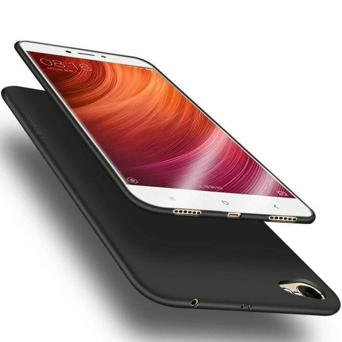 Case Xiaomi Redmi Note 5A Biasa Softcase Slim Matte Black