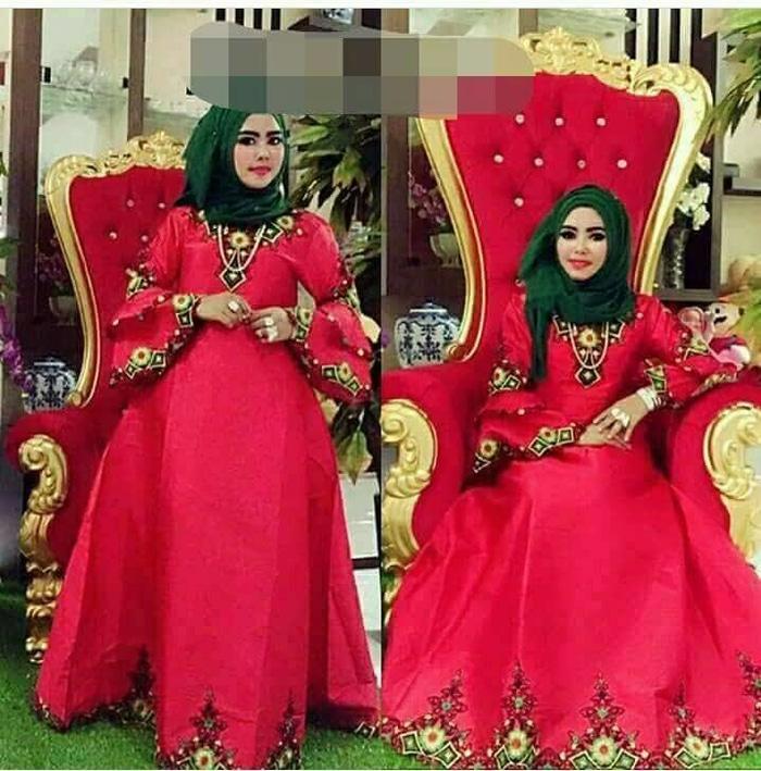 Gamis Bordir Frozen
