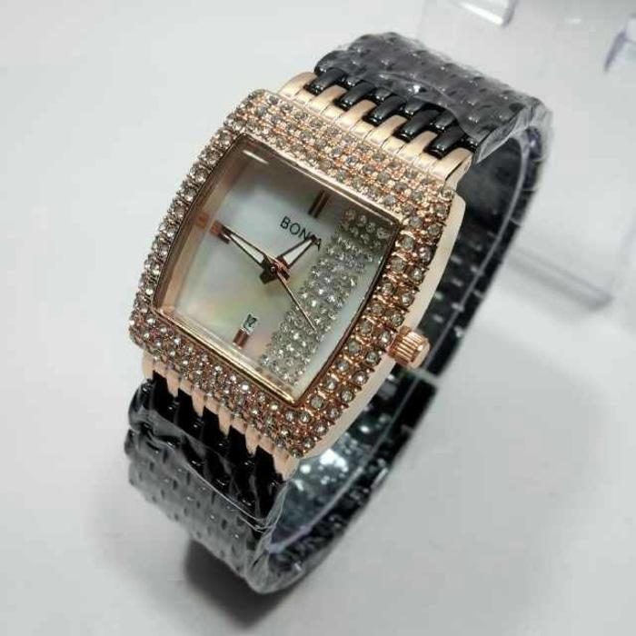 PROMO TERBATAS!!! JAM TANGAN WANITA BONIA HITAM ROSE TGL Terbaru Murah