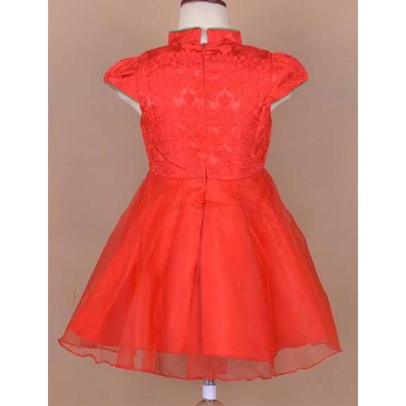 PROMO SALE BAJU ANAK PEREMPUAN KOREAN PINK / CHEONGSAM DRESS MERAH FZ001XO