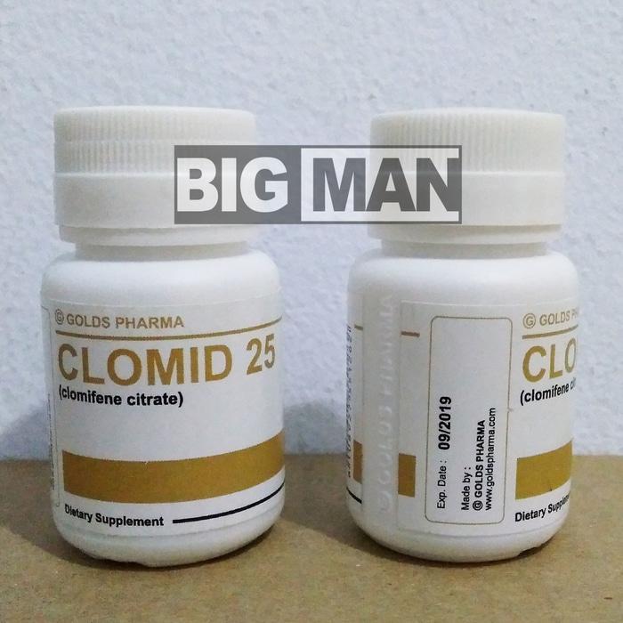 Golds Pharma CLOMID 25mg 60 Tablets Clomid Golds 25 mg 60 Tabs PCT - Uhbmsl
