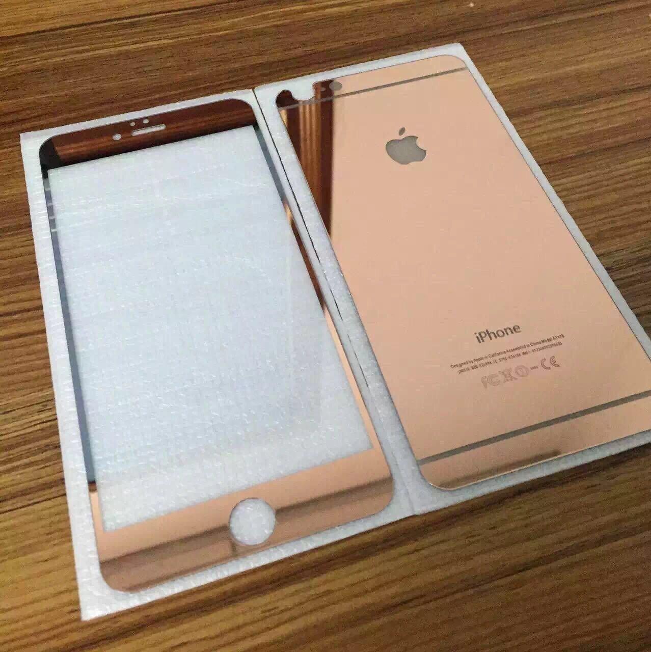Premium Tempered Glass IPHONE 5 BACK ROSE GOLD