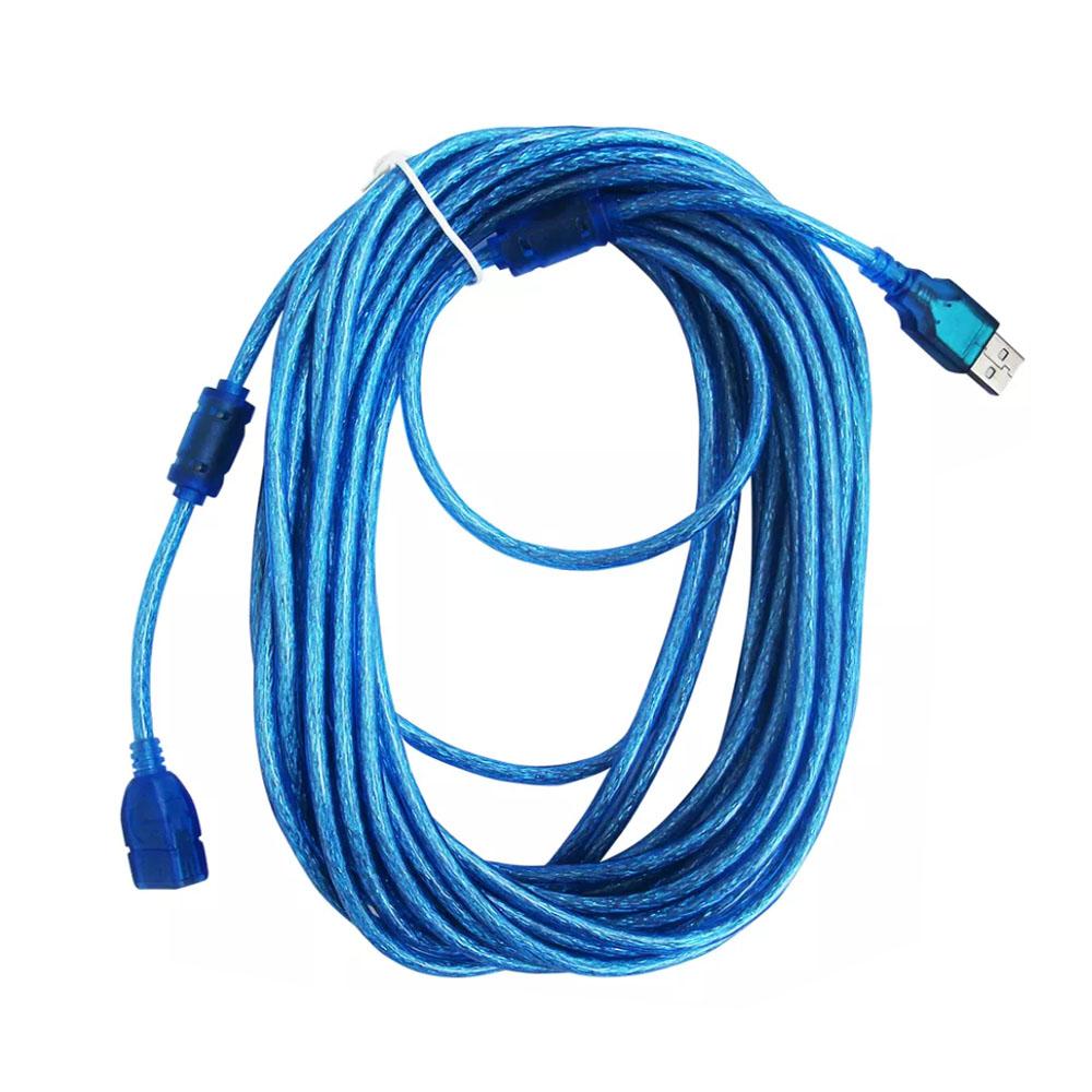 Universal Kabel USB Extension HQ Transparan - 10 Meter