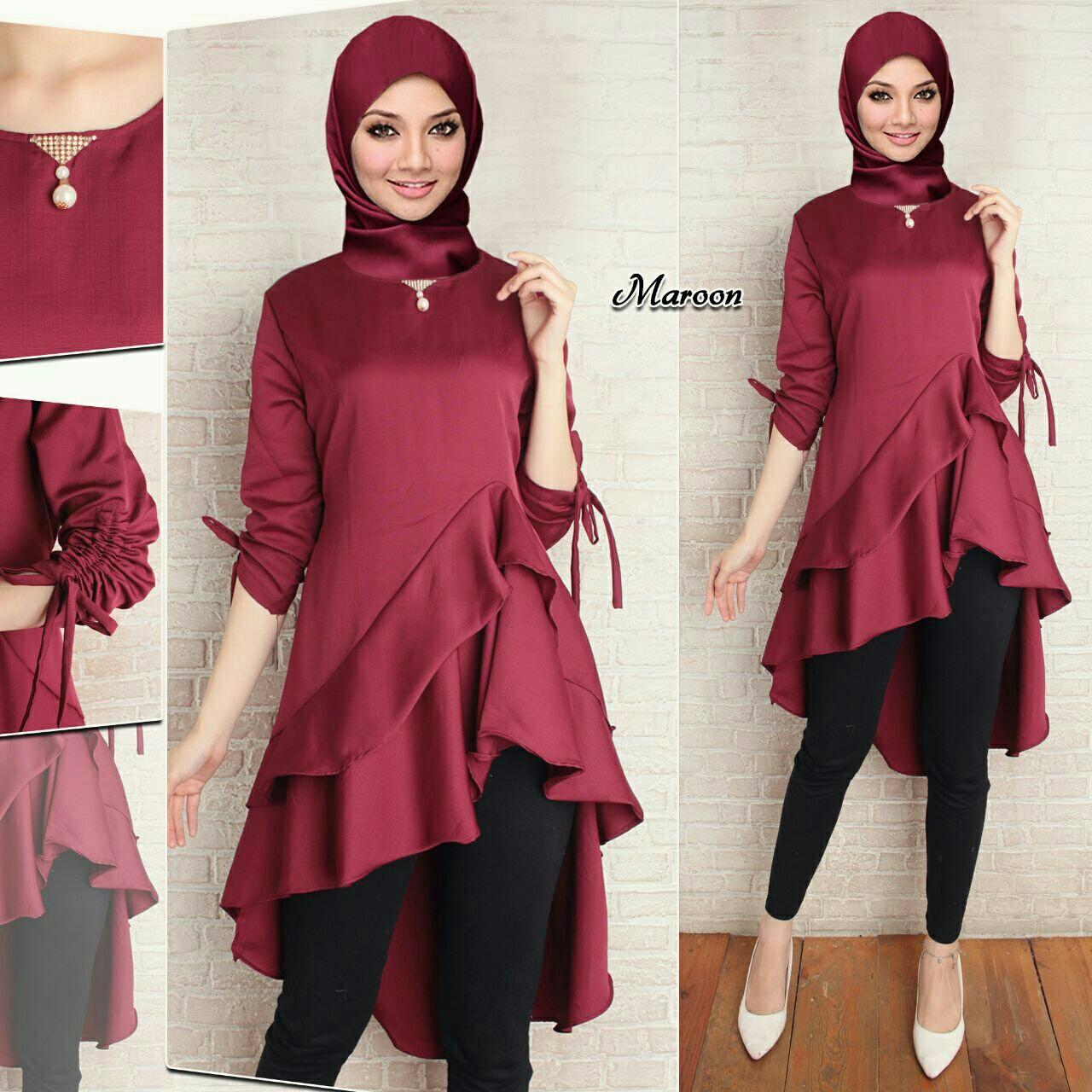Liliana Baju Tunik Blouse Panjang Terbaru Wanita