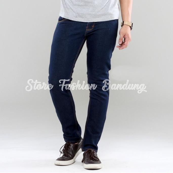 CELANA JEANS PRIA DC NAVY - EWTQEG