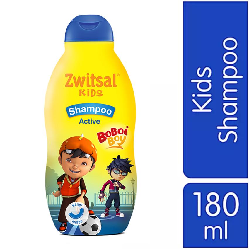 Zwitsal Kids Shampoo Active Blue - 180mL