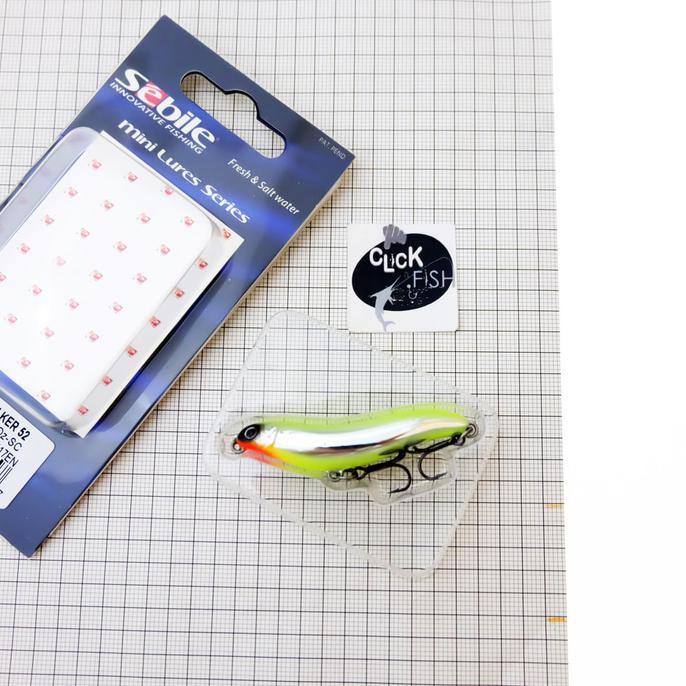 Sebile Ghost Walker Jig 052-Fl-Chrch 52Mm / 3.2Gr Chrch (Chrome) - Pancingqsad