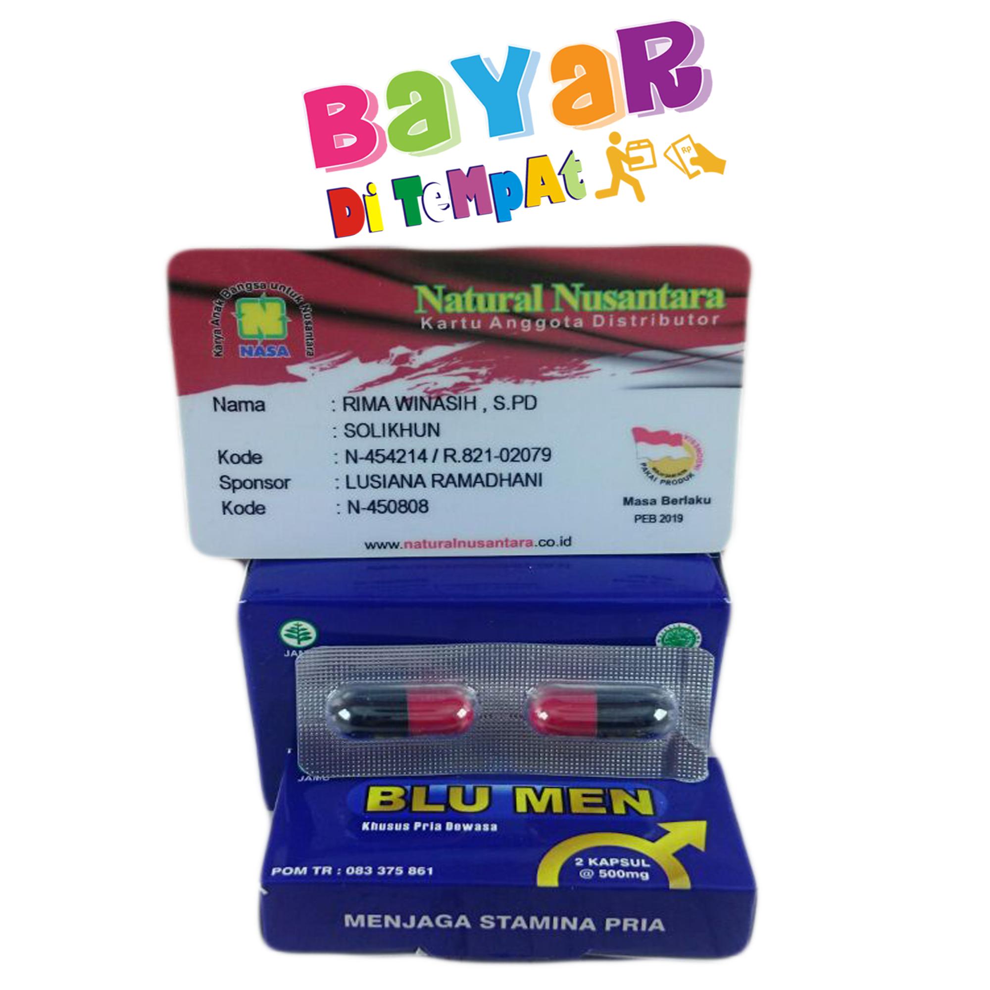 BLU MEN NASA Herbal Untuk Pria Dewasa (JIKA BARANG PALSU UANG KEMBALI 2X LIPAT)
