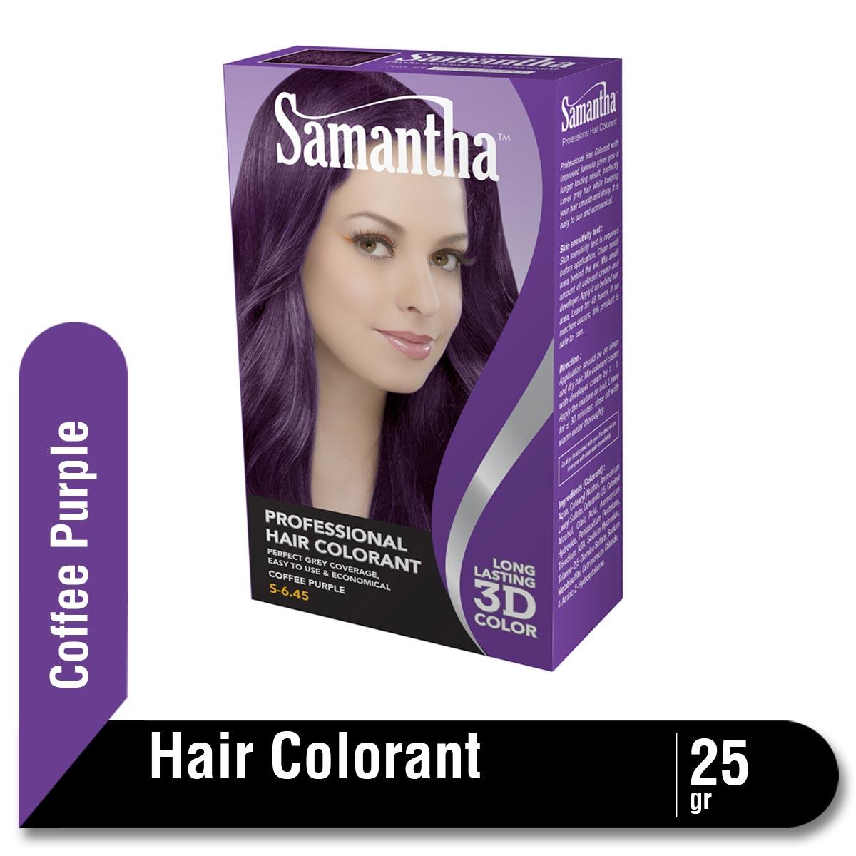 Samantha Professional Hair Colorant Coffe Purple 25gr