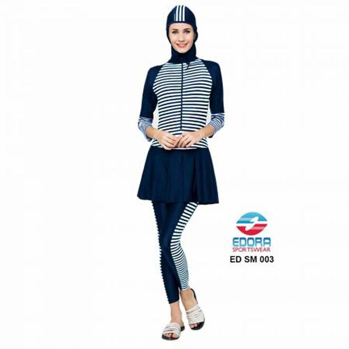 BAJU RENANG MUSLIMAH EDORA ED SM 003 - PAKAIAN RENANG MUSLIMAH M-XL - TERMURAH
