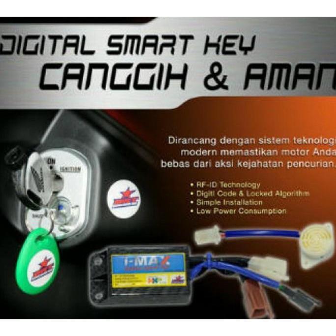 Alarm Motor Honda Vario 125 Pgm Fi I-Max Digital Smart Key - Dkgole