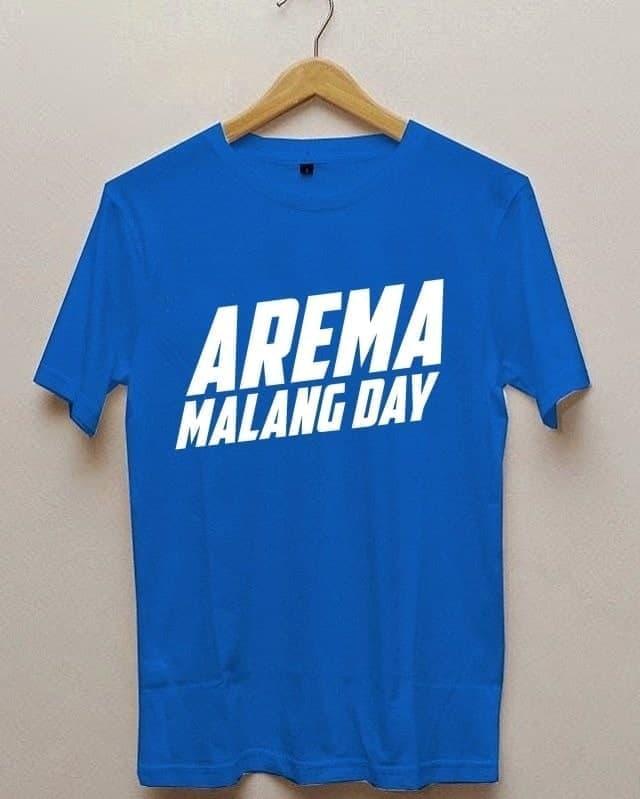 Kaos Tshirt Baju Combed 30S Distro Arema Malang Day Jersey Futsal