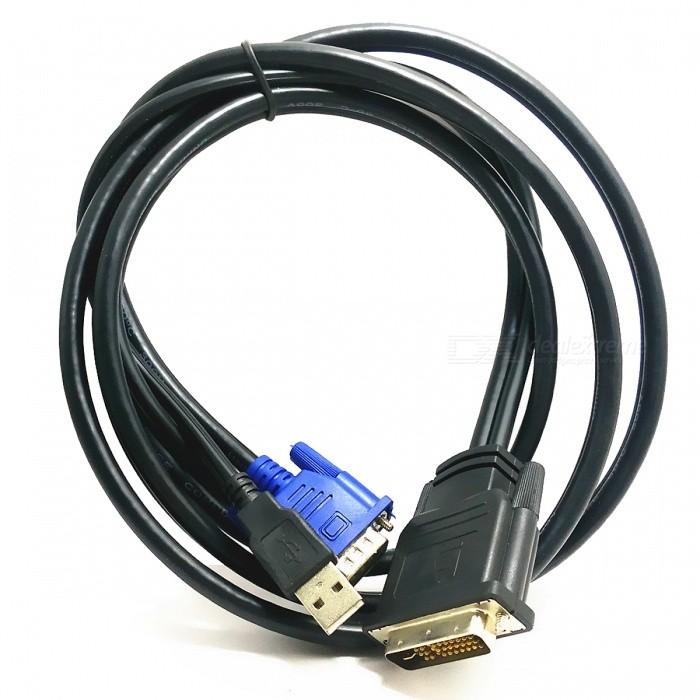 Cable Projector DVI 30pins to VGA and USB