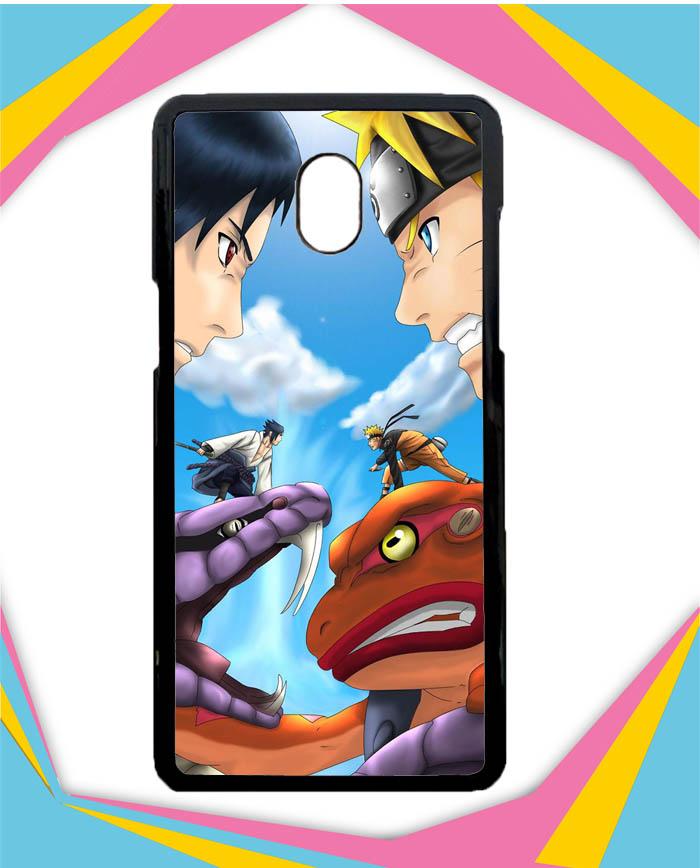 Casing Samsung Galaxy J5 PRO 2017 Custom Hardcase sasuke uchiha vs naruto uzumaki final battle Z0687 Case Cover