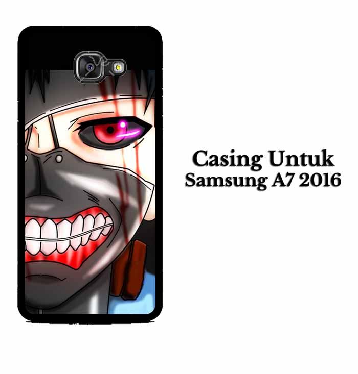 Casing SAMSUNG A7 2016 ken kaneki mas 2 Hardcase Custom Case Se7enstores