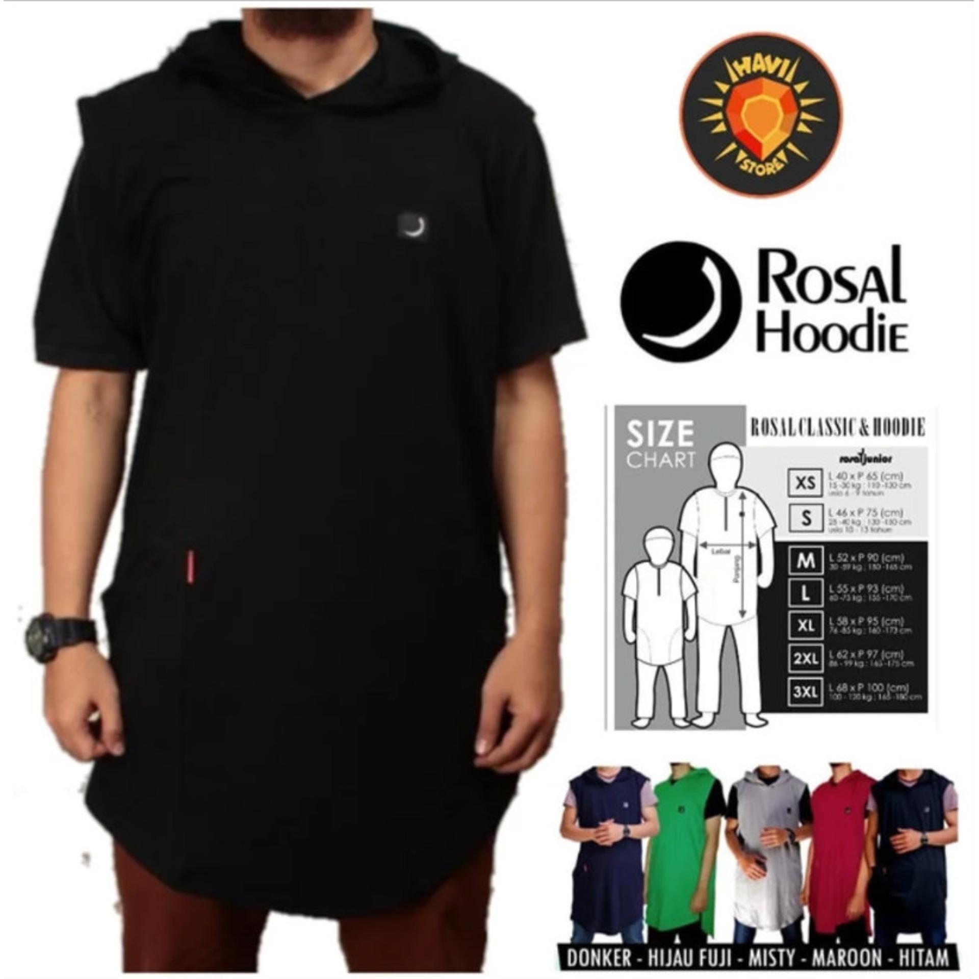 ROSAL HOODIE - Rompi Pakaian Shalat Salat Baju Koko Gamis Pakistan