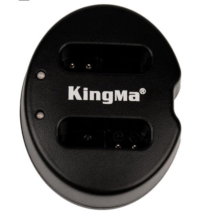 Kingma Charger Baterai 2 Slot Canon G1X Mark II N100 Mini X - NB-12L