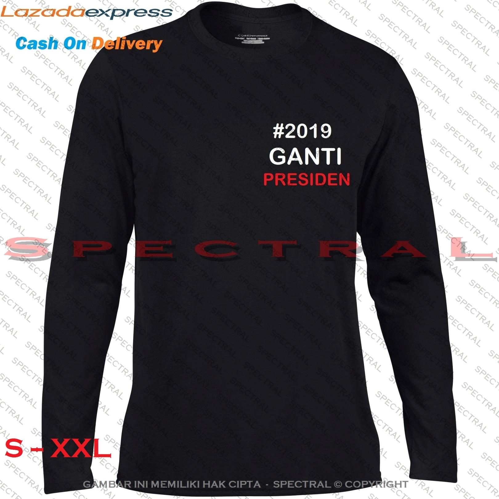 Spectral – #2019 GANTI PRESIDEN S M L XL XXL Lengan Panjang Kaos Distro Fashion T-Shirt Baju Pakaian #ganti Pria Wanita Cewe Cowo Murah Bagus Keren #gantipresiden2019 #gantipresiden Tulisan Kata-Kata kata #Ganti Gantipresiden Indonesia Jokowi Tagar 2019