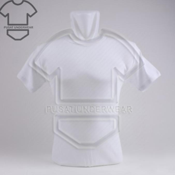 KAOS DALAM / OBLONG PRIA PIERRE UNO BIG SIZE WARNA PUTIH - EWTQEG