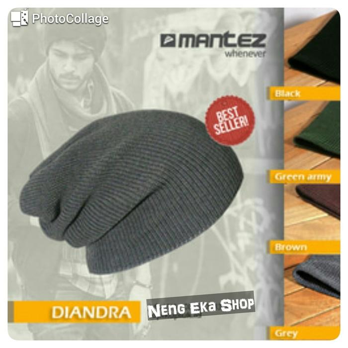 Topi Kupluk Rajut / Gaya Korea / Distro Bandung Beanie Hat / Diandra Terlaris di Lazada