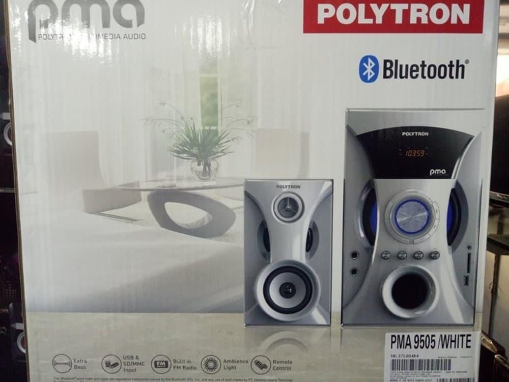 Detail Gambar Speaker Aktif Polytron PMA9505 / PMA 9505 Bluetooth Remot USB Karaoke Terbaru