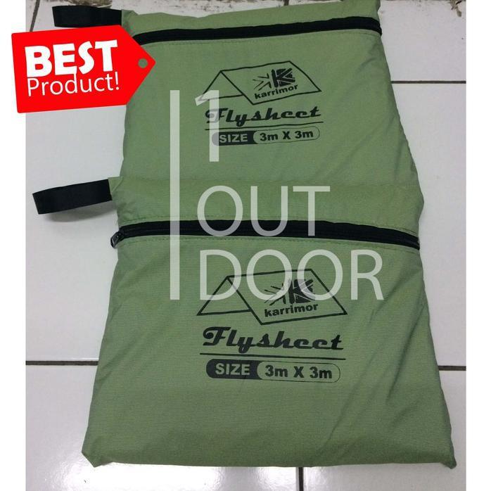 JUAL FLYSHEET 3X3 KARRIMOR JACK WOLFSKIN MURAH HOT DEAL