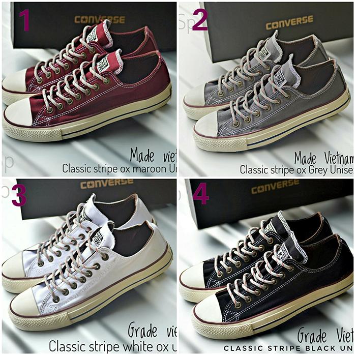 Promo sepatu converse clasic sepatu pria wanita sneakers original vietnam Diskon