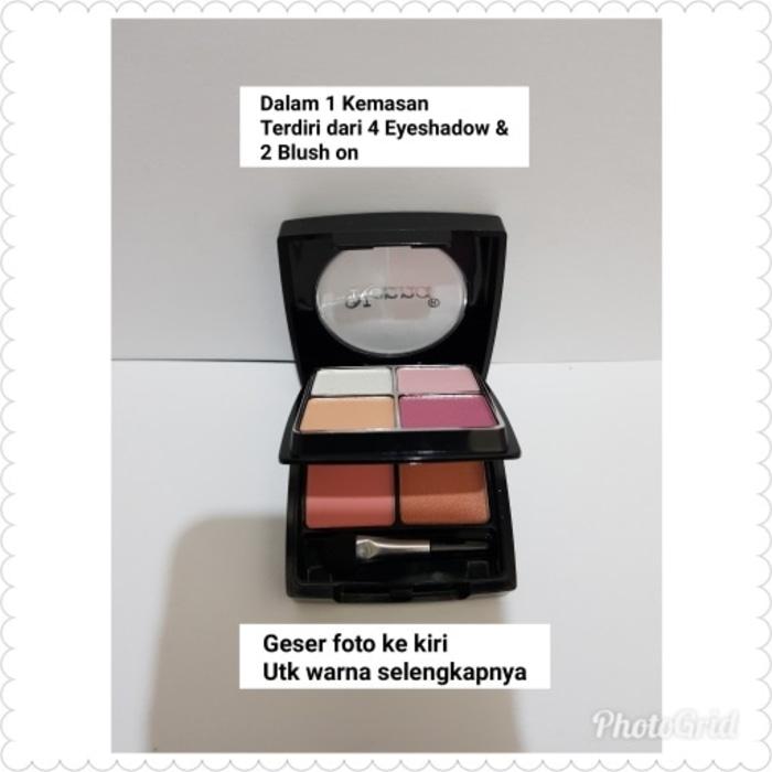 PROMO 4 EYESHADOW & 2 BLUSH ON NONNA MAKE UP SET 1006 NO. 06 TERLARIS