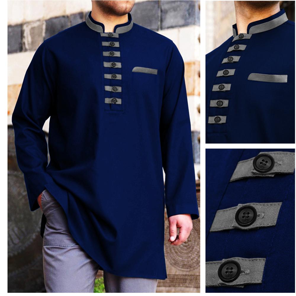 Baju Koko Akhtar Tosca dan Navy Kemeja Muslim Pria Terbaru Brand Factory Oulet Fashion PROMO