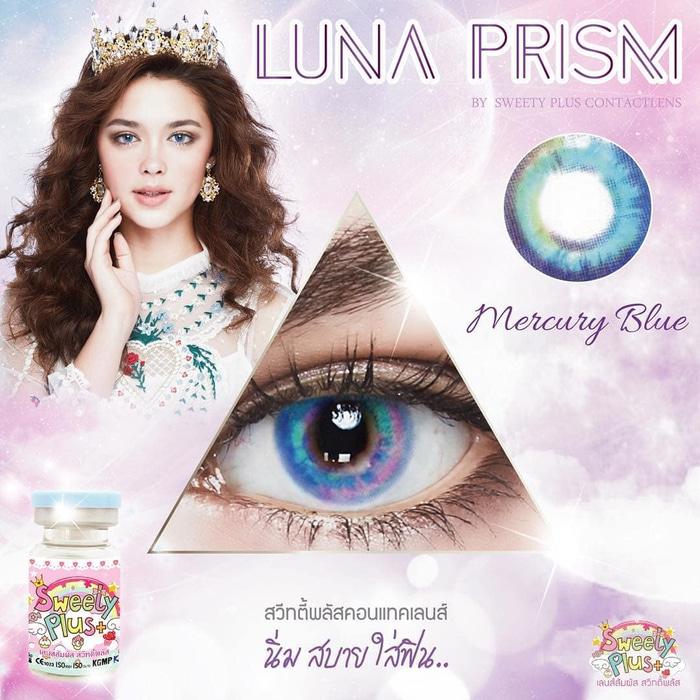 Promo Softlens EOS Luna Prism Mercury Blue (Biru)