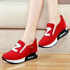 EZELL SHOP Sepatu Kets Boots Slip On Casual Z Merah Murah
