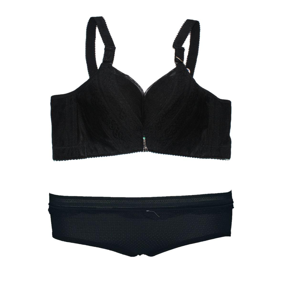 WEITECH 1 SET BRA BROKAT SEXY DENGAN BUSA DAN KAWAT DAN CELANA DALAM 8847+824