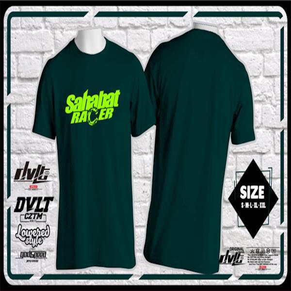 Kaos / T-Shirt Racing Sahabat Racer Logo New Edition 2018 Murah