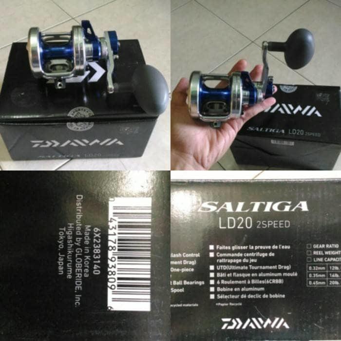 Reel Daiwa Saltiga LD20 2 Speed ( OVER HEAD ) - Kdll9H