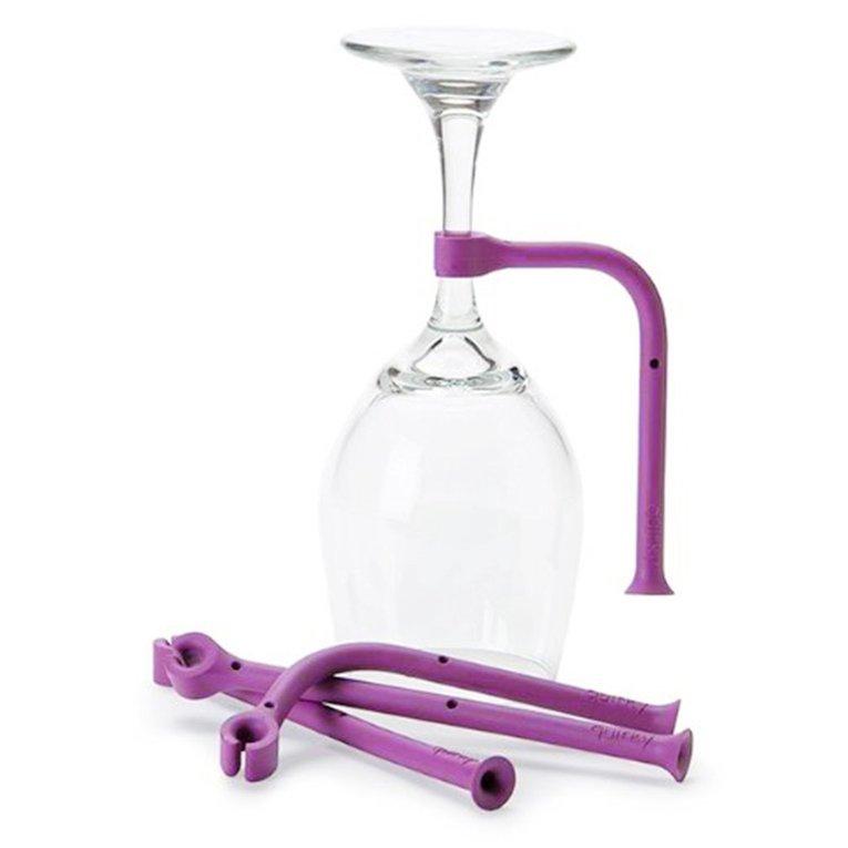 Anext Stemware Saver Fleksibel Silikon Anggur Kaca Pencuci Piring Attachment