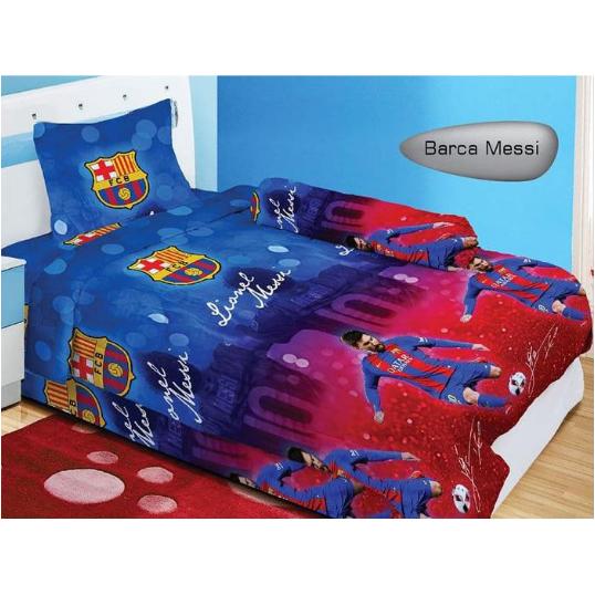 Isthana Collection Sprei Lady Rose 120x200 Barca Messi (Untuk Kasur No. 3)