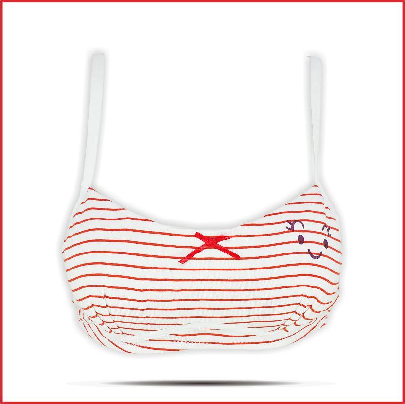PORTMAN BRA LUCU MOTIF ZEBRA TANPA BUSA DAN KAWAT 1401-2