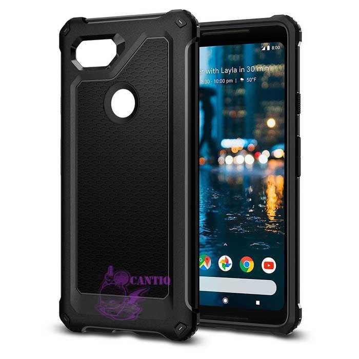QCF Case Xiaomi Redmi 4X Capsule Ultra Rugged Slim Soft Back Case / Spigen Xiaomi Redmi 4X / Casing Xiaomi Redmi 4X / soft Back Cover / Soft Case Hybrid Armor - Hitam