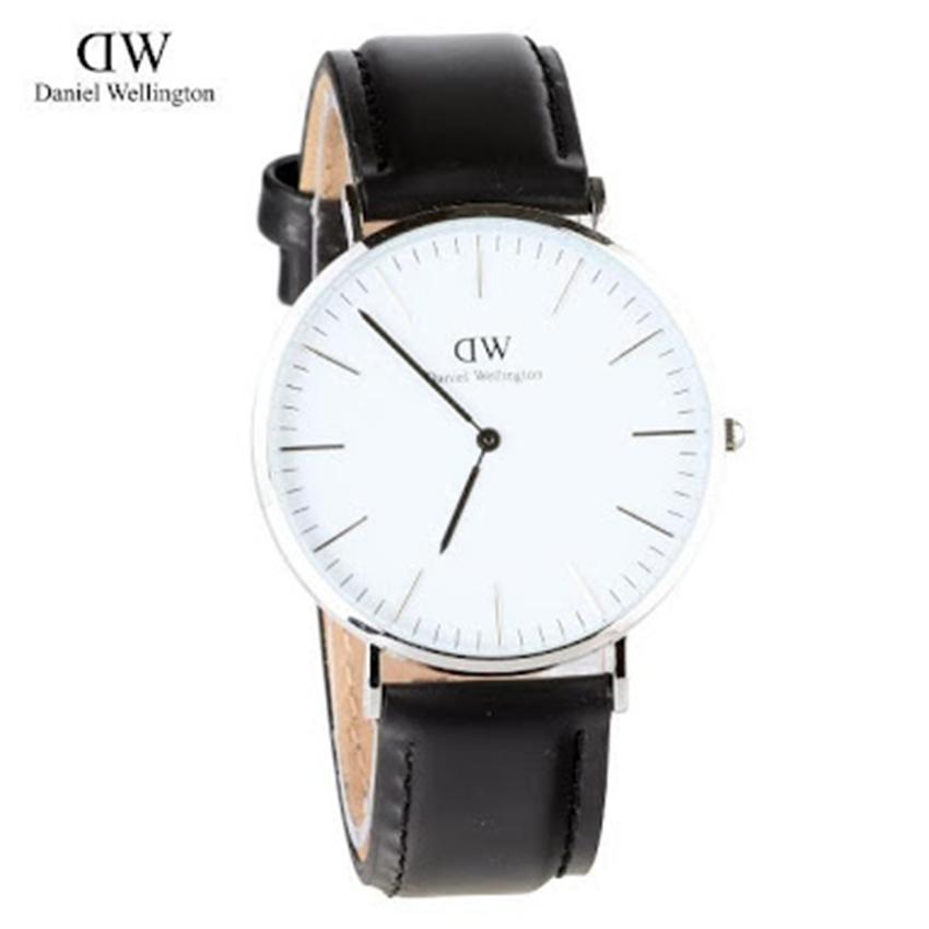 Jam Tangan Pria DW Daniel Welington Fashion Formal Kulit Man's Leather Strap - SA0123YRT74