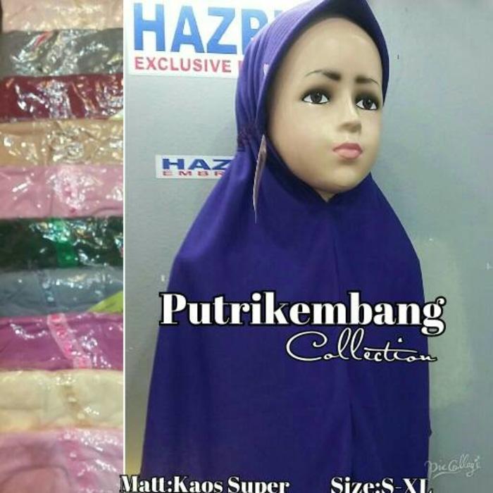 Grosir Jilbab|Bergo Anak Sekolah Sd,Smp|Inova serut M