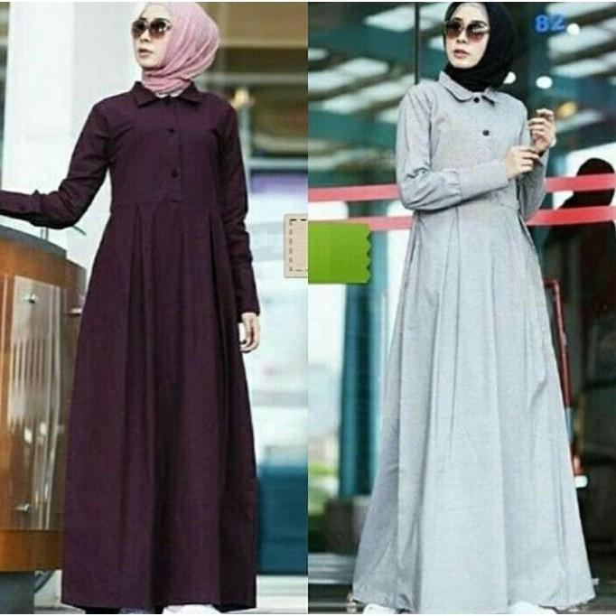 Tesya Dres - Gamis Ibu Hamil - Baju Busui - Dress Cantik Wanita Murmer Wtyuk